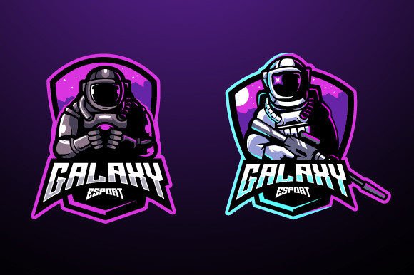 Astronaut Galaxy Esport Logo: A Designer’s Dream Asset