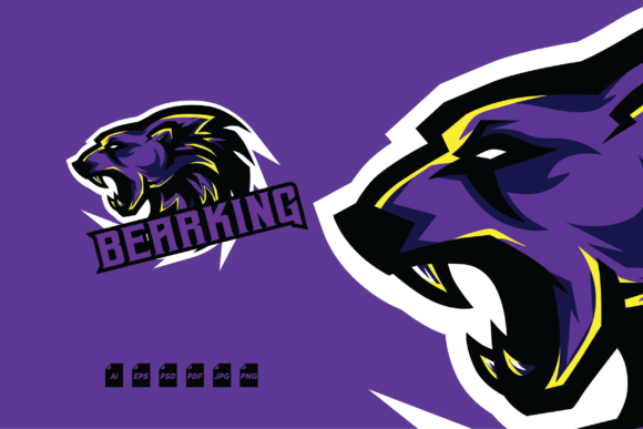 Bearking Esport Logo 07: A Strategic Asset for Brand Identity in Gaming