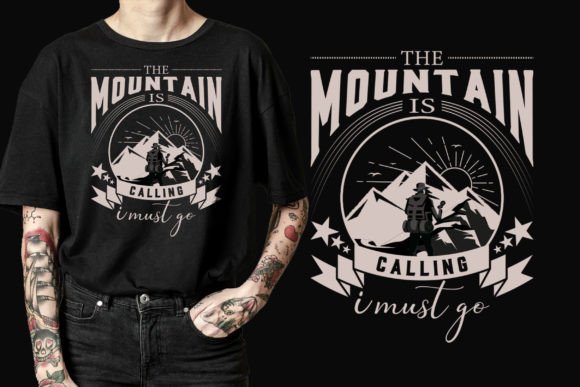 Best Hiking T Shirts Design Vector