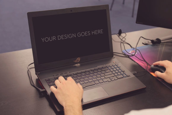 Beyond Screenshots: The Strategic Value of Gaming Laptop Mockup 51 for Professional Presentation