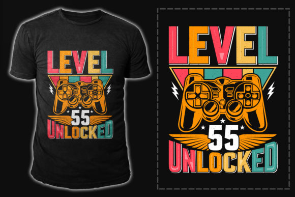 Celebrate Another Year with the Level Unlocked Birthday Gamer T-shirt