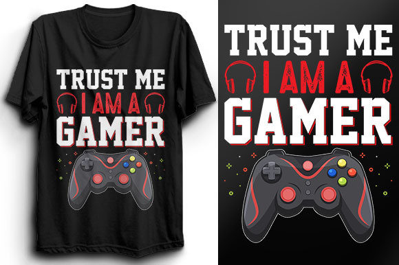 Gaming T-Shirt Design 60: A Digital Canvas for Celebration