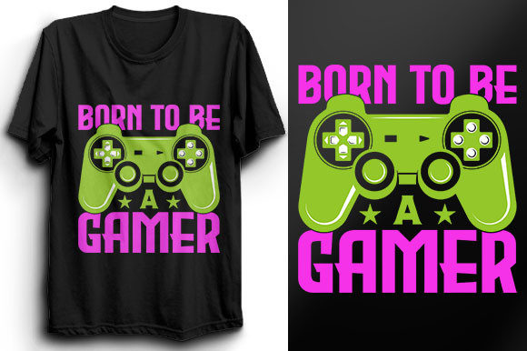 Gaming T-Shirt Design 72: Your Digital Passport to Custom Merch