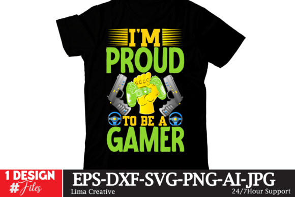 I’m Proud to Be a Gamer: A Digital Design
