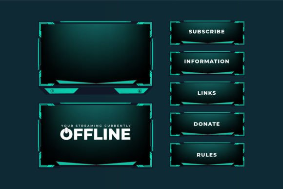 Level Up Your Stream With a Green Live Streaming Overlay