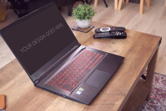 Showcase Your Designs on a Premium Gaming Laptop