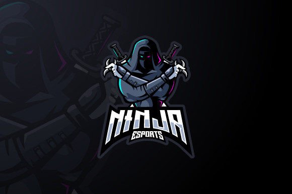 The Dark Ninja eSport Logo: More Than a Symbol, a Versatile Tool for Modern Creators