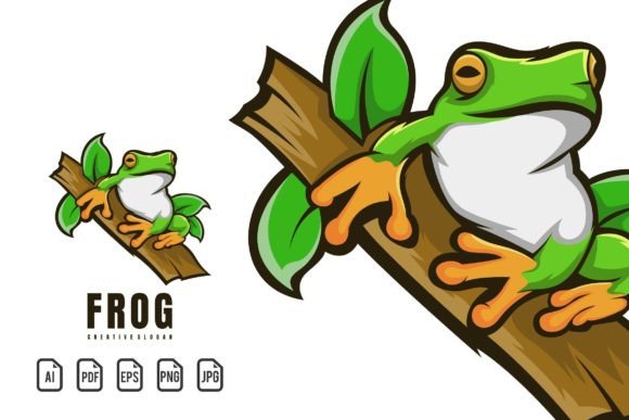 The Frog Mascot Logo: Your Customizable Creative Starting Point