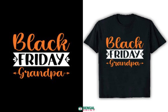 The Funny Black Friday Grandpa T-Shirt: A Trending Design for Any Product