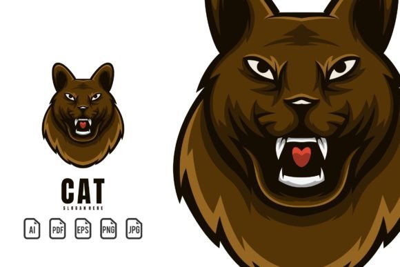 The Ultimate Cat Mascot Logo Template for Your Creative Projects