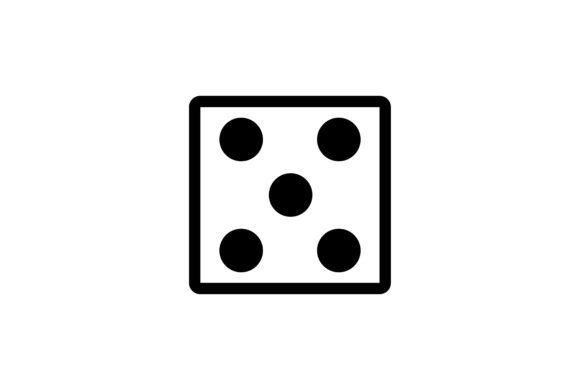 Understanding the Utility of the Dice Number 5 Graphic