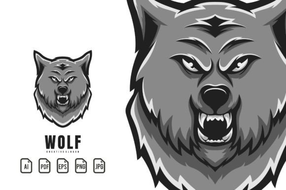 Unleash Your Brand with a Wolf Mascot Logo