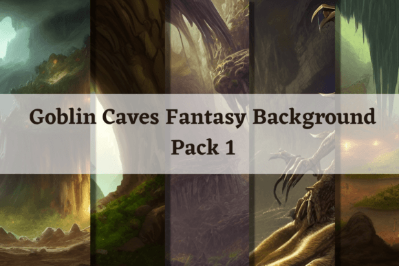 Unlocking Creativity: Integrating Fantasy Backgrounds Goblin Caves Pack 1 into Your Creative Workflow